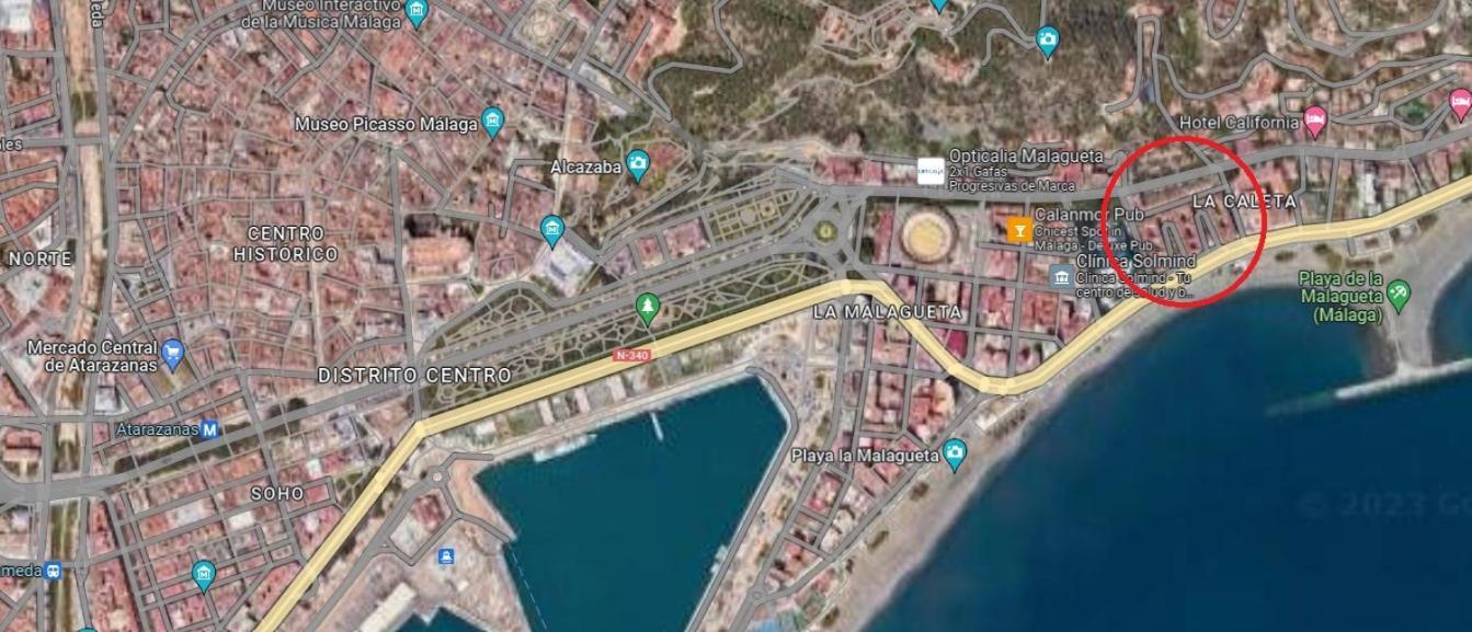 Primera Linea De Playa - Malaga Zewnętrze zdjęcie