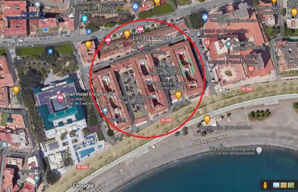 Primera Linea De Playa - Malaga Zewnętrze zdjęcie